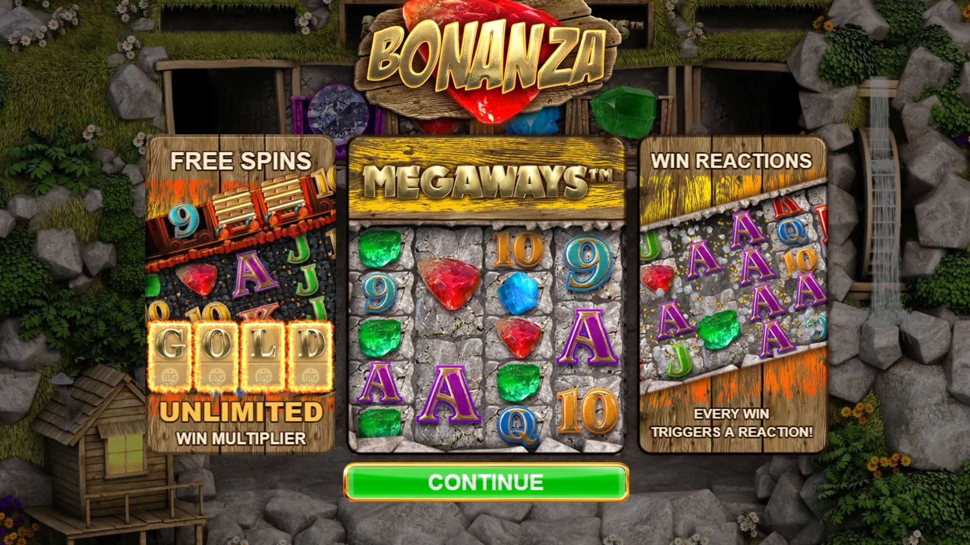 Bonanza Big Time Gaming Logo