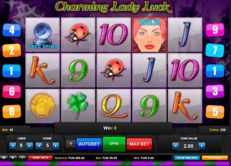Charming Lady Luck