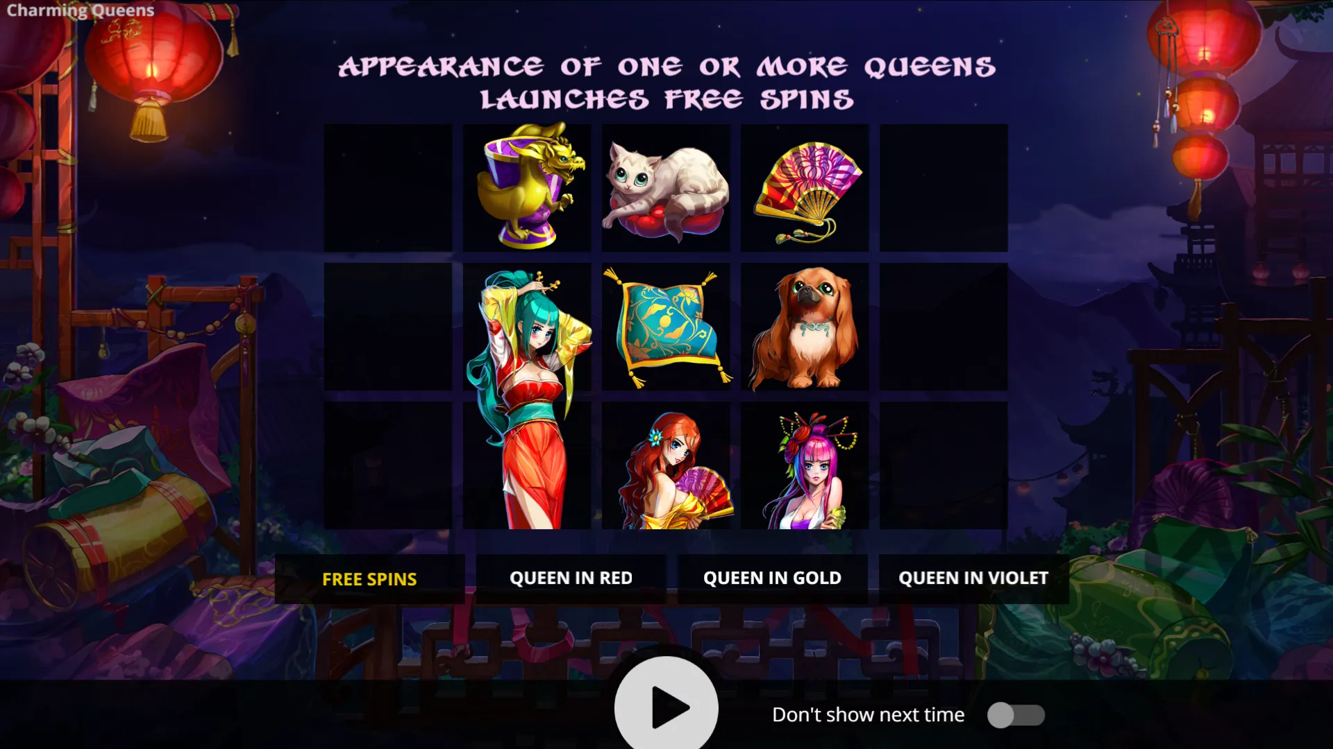 Charming Queens Evoplay Entertainment Logo