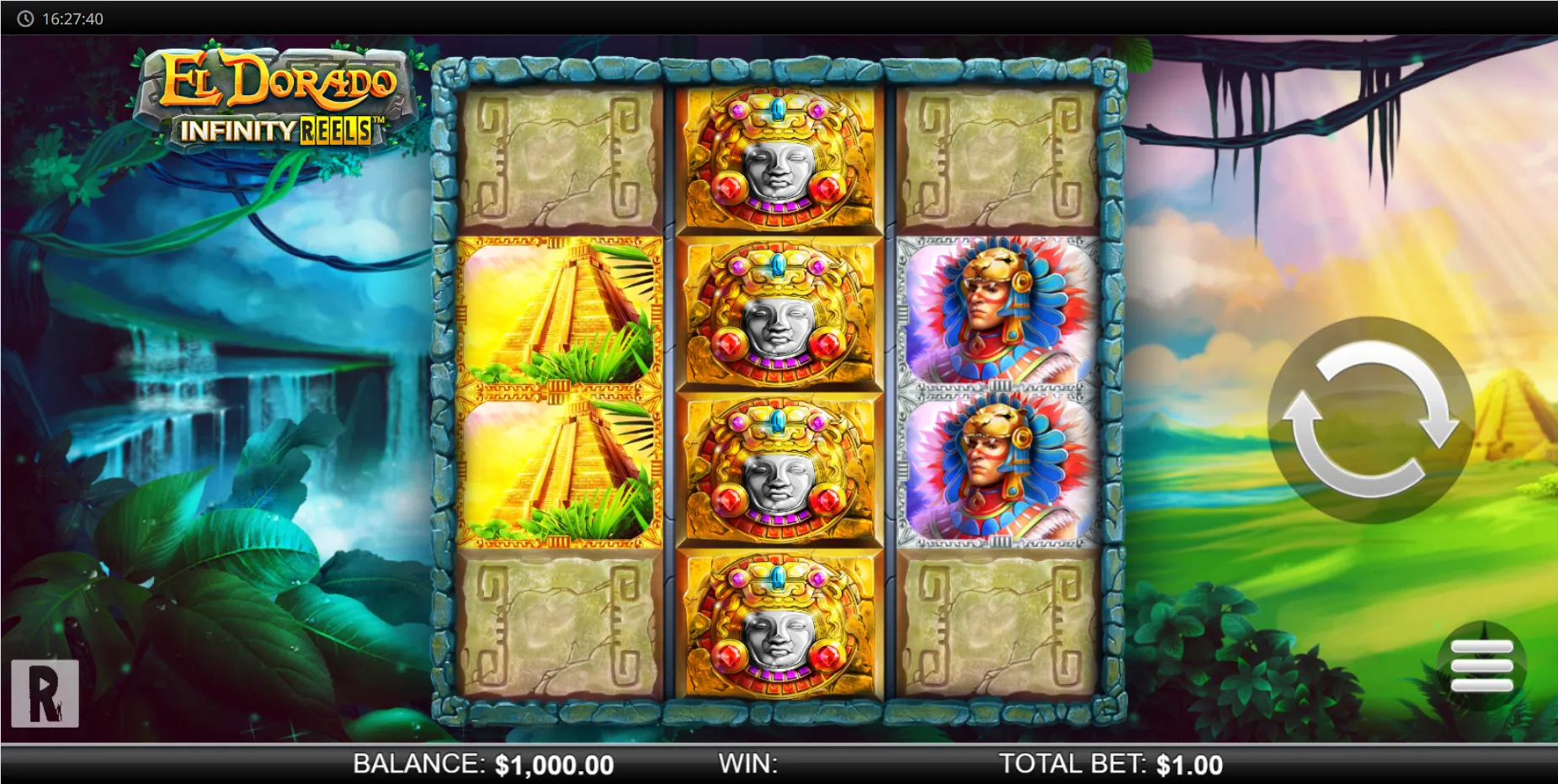 El Dorado Infinity Reels Reelplay Ex Chance Interactive Logo