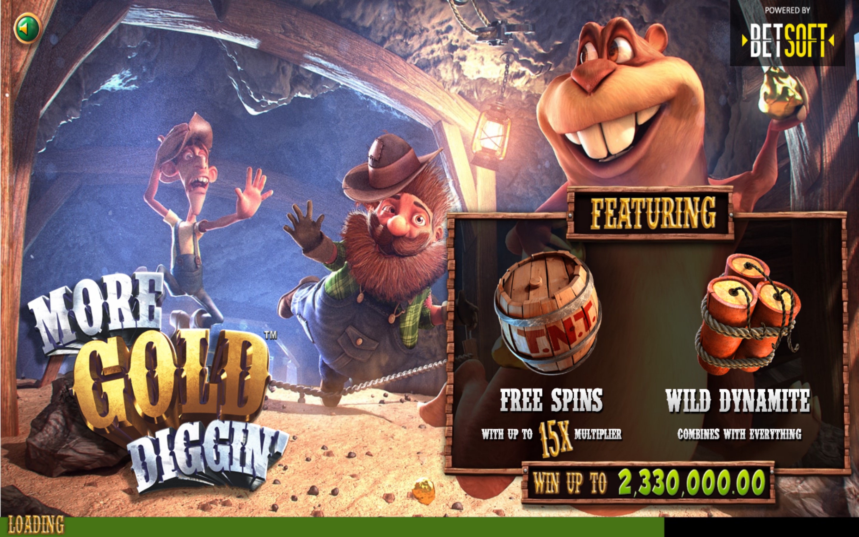 More Gold Diggin - BetSoft
