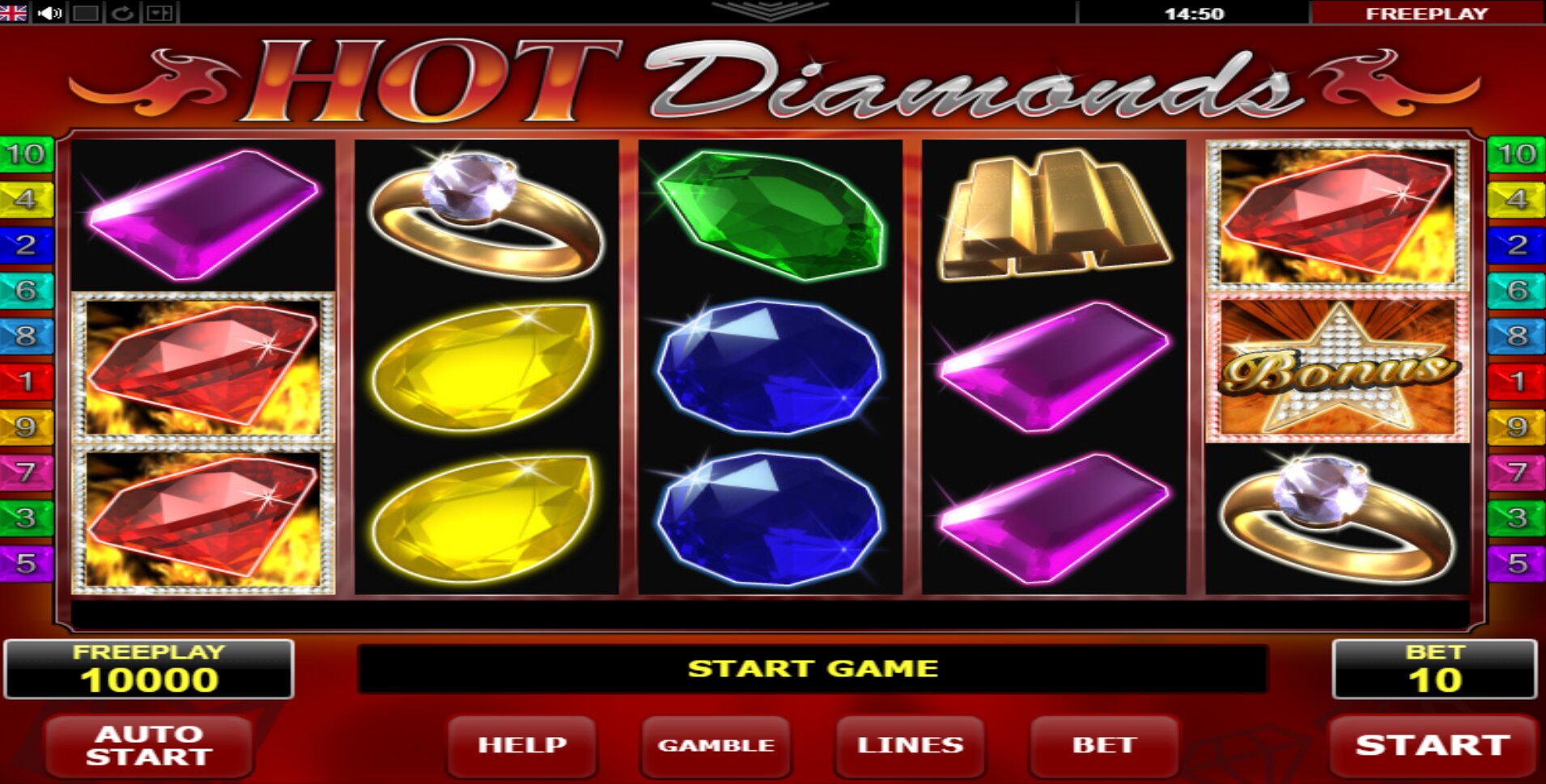 Hot Diamonds - Amatic