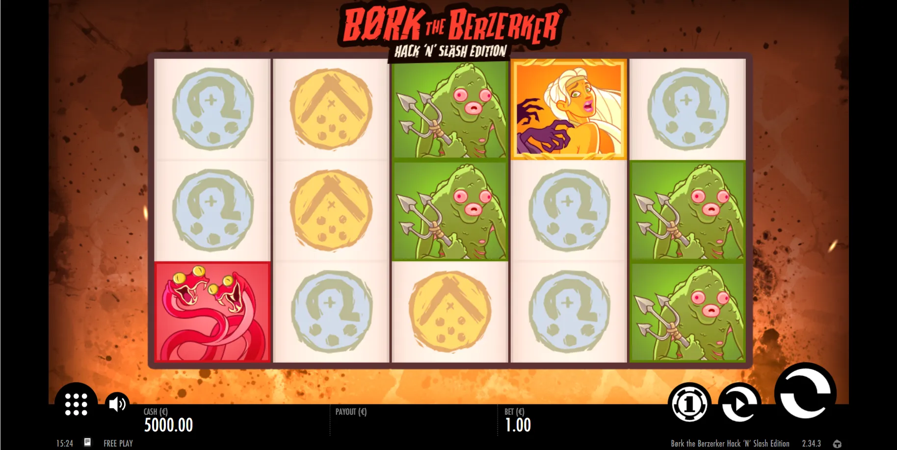 Bork The Berzerker Hack Thunderkick Logo