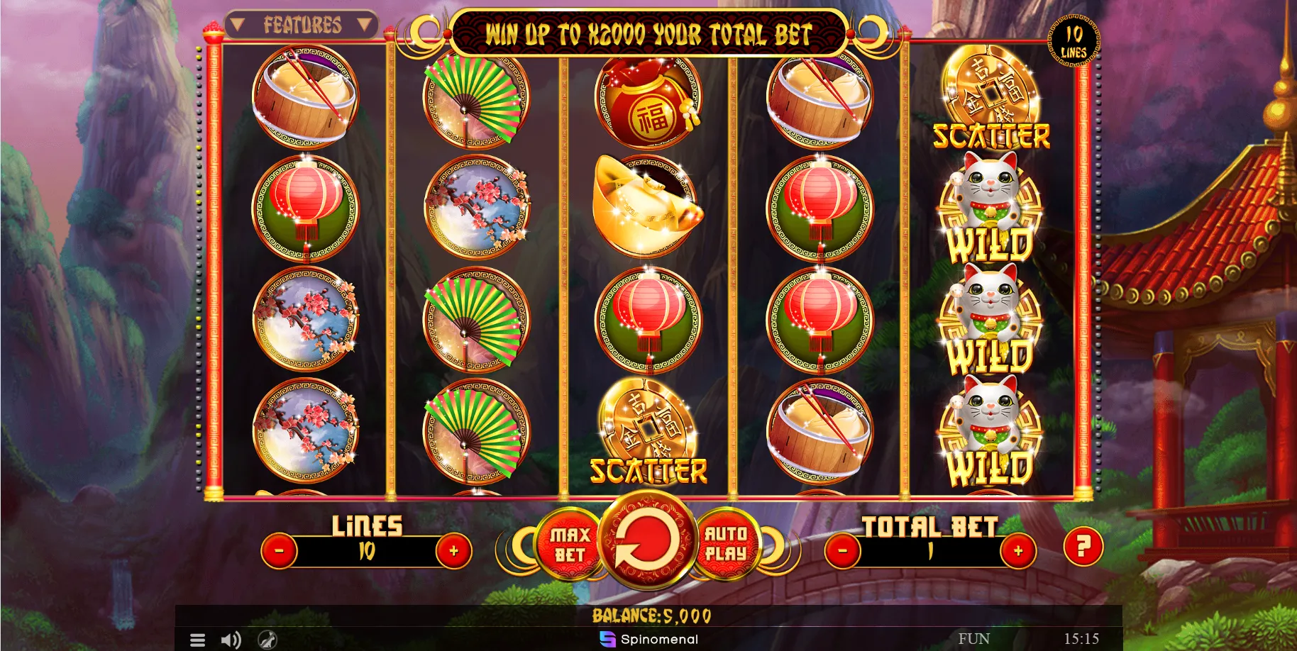 88 Fortune Cats Spinomenal Logo
