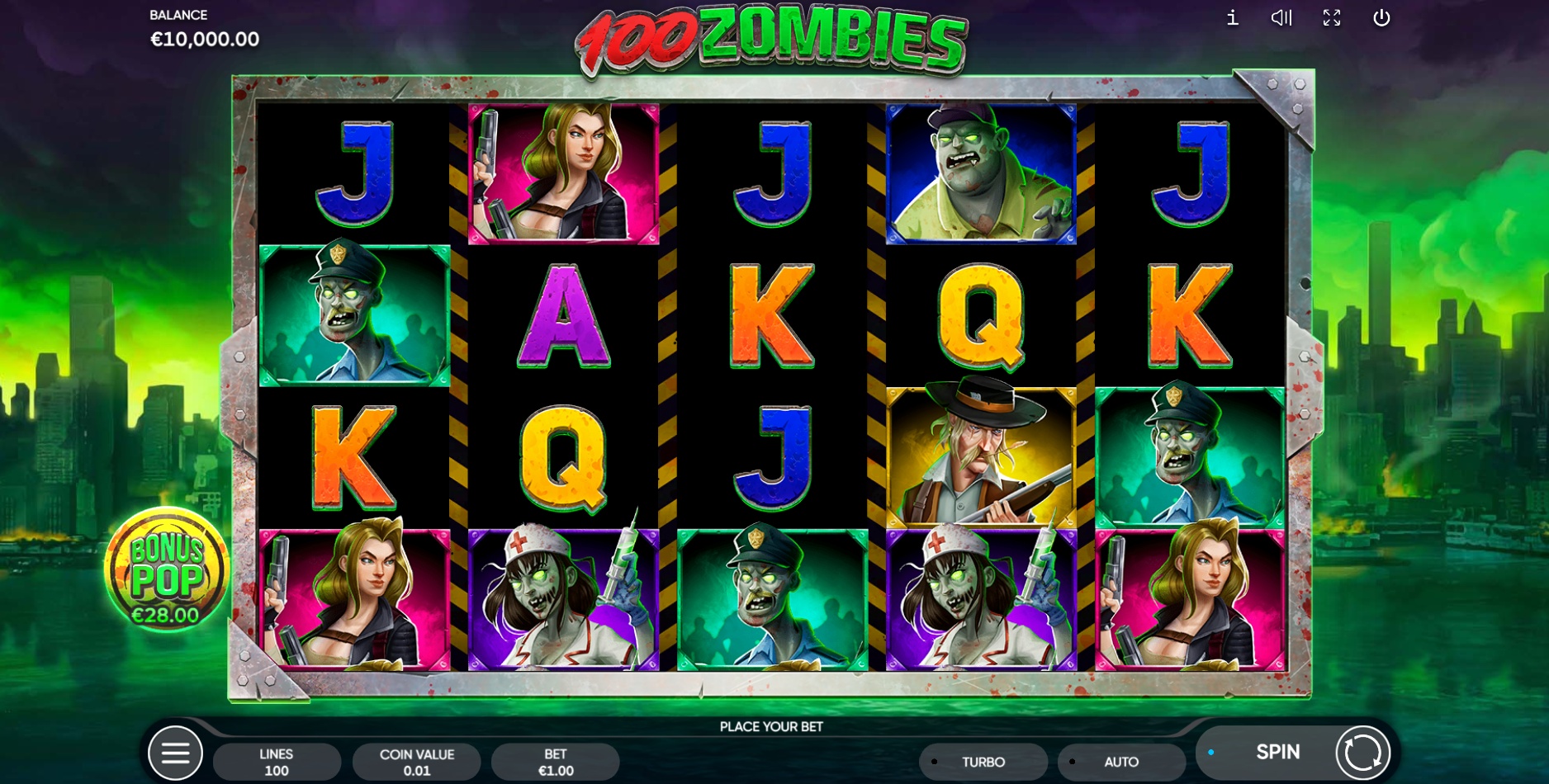100 Zombies - Endorphina