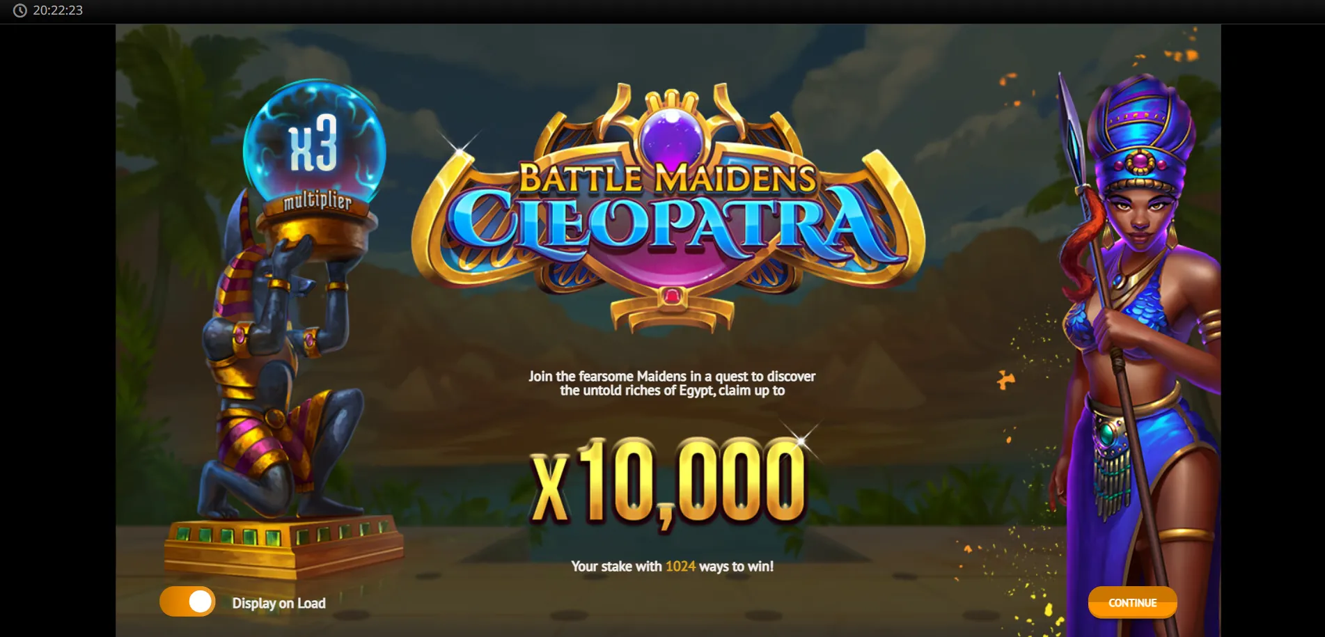 Battle Maidens Cleopatra 1X2Gaming Screenshots