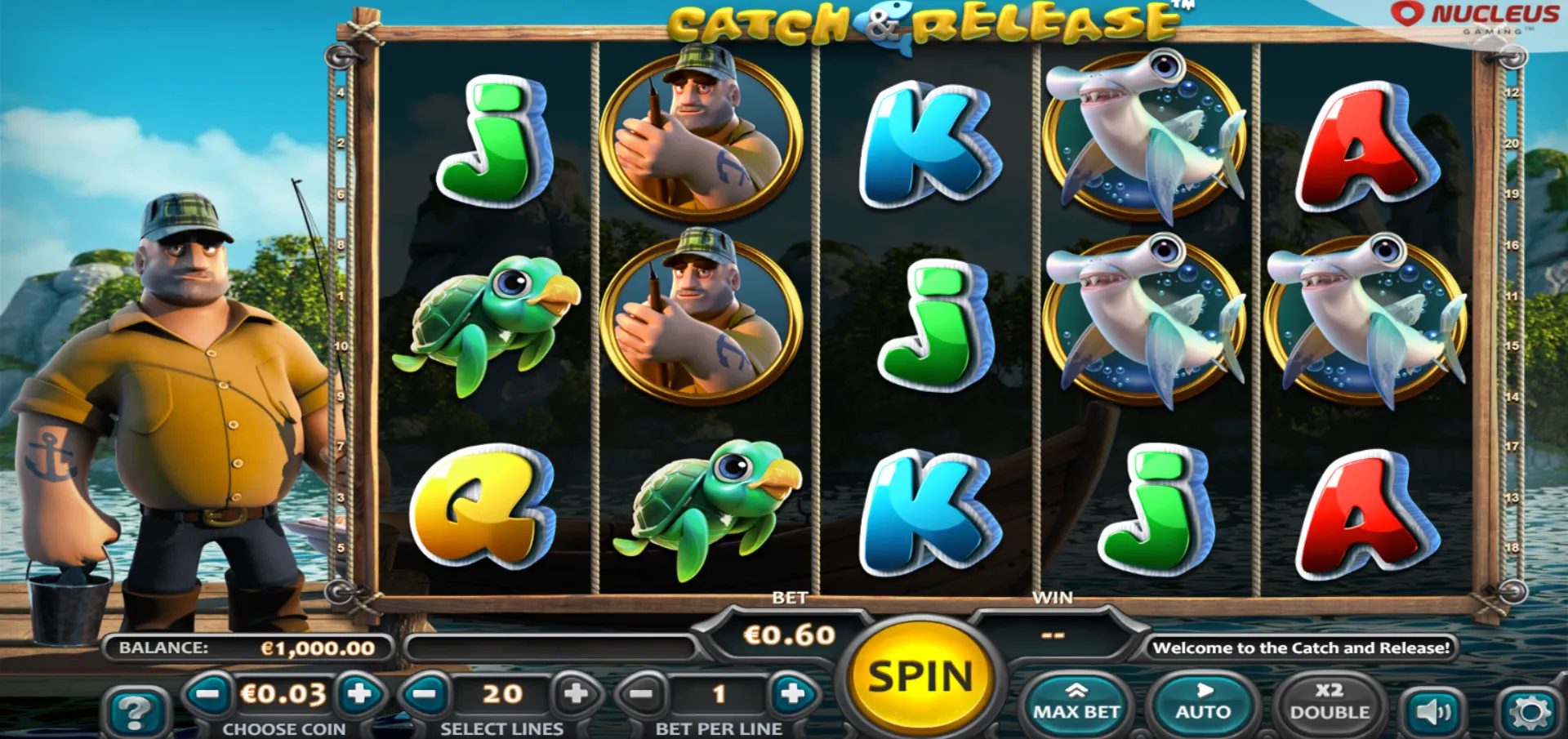 Catch And Release Nucleus Gaming Logo