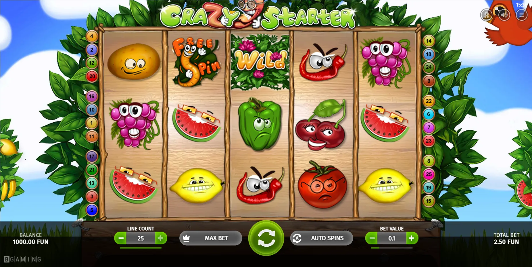 Crazy Starter Bgaming Logo