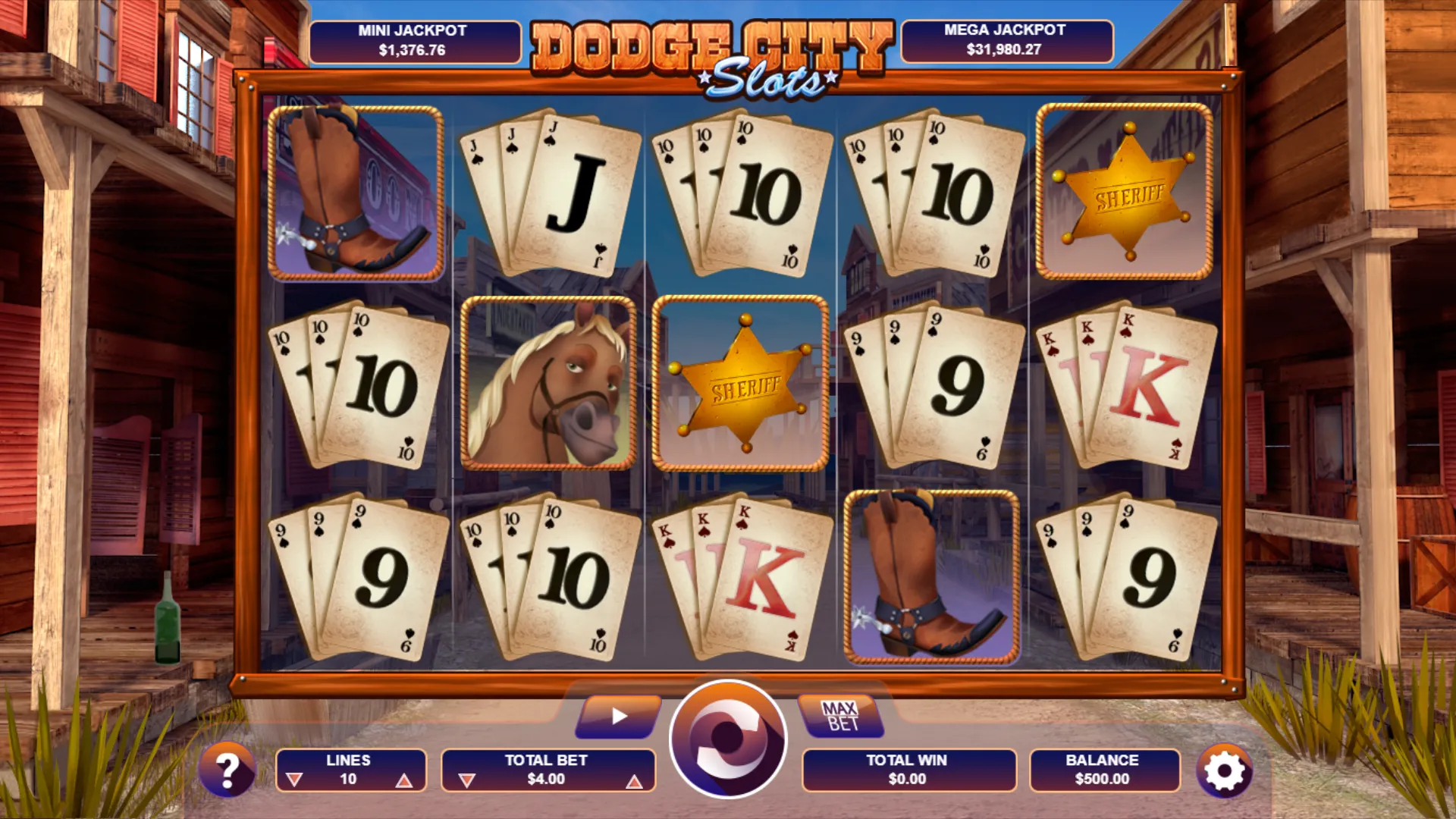 Dodge City Slots - Arrow's Edge