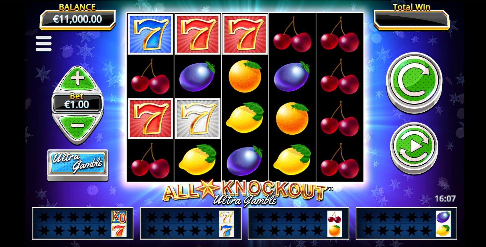 All Star Knockout Ultra Gamble -Yggdrasil
