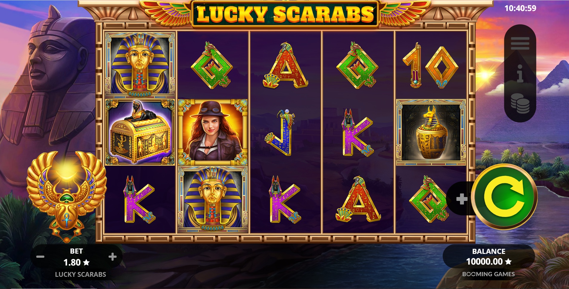 Lucky Scarabs - Booming Games