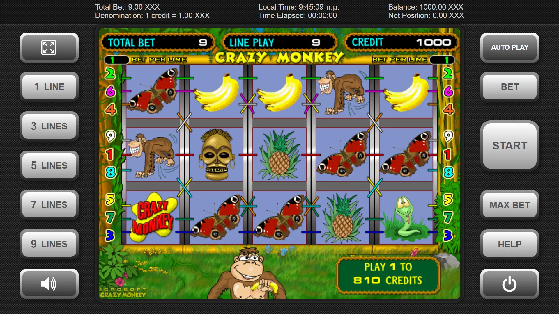Crazy Monkey Igrosoft Logo
