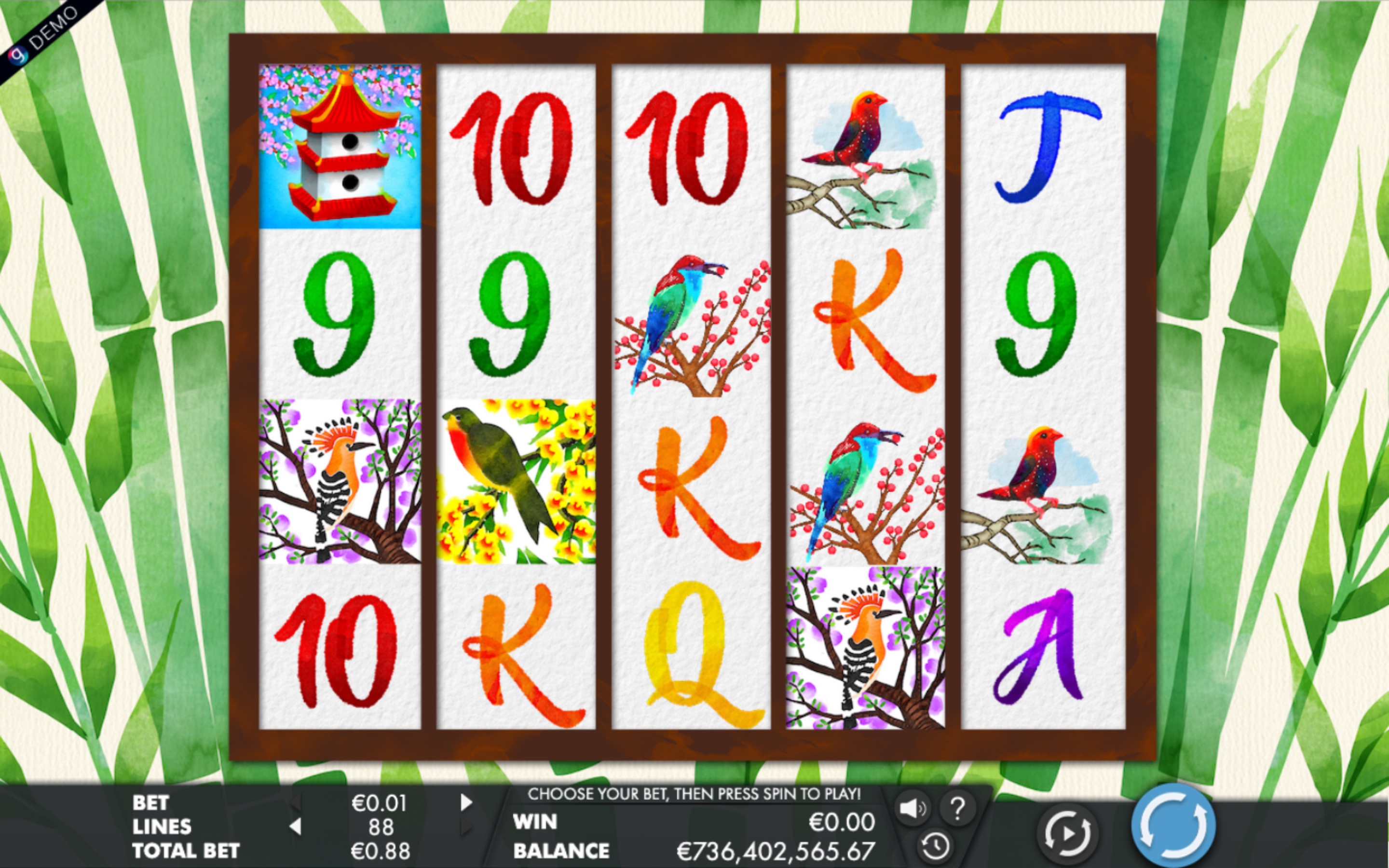 Birds And Blooms - Genesis Gaming