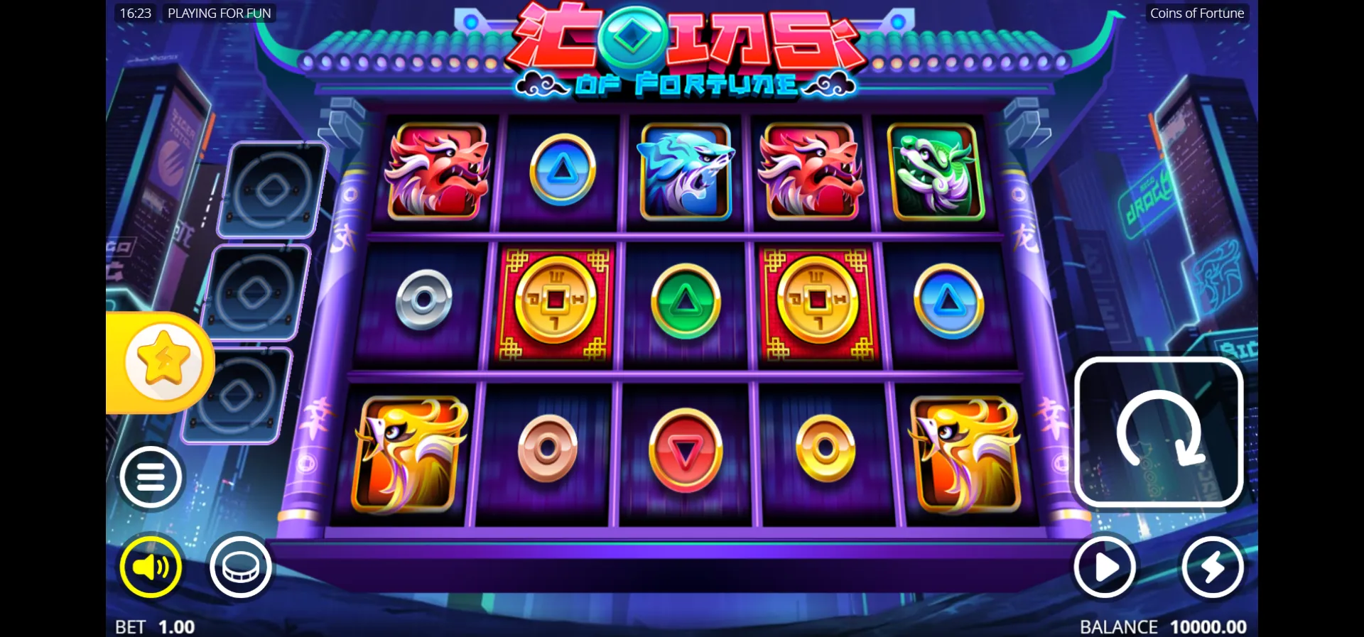 Coins Of Fortune Nolimit City Logo