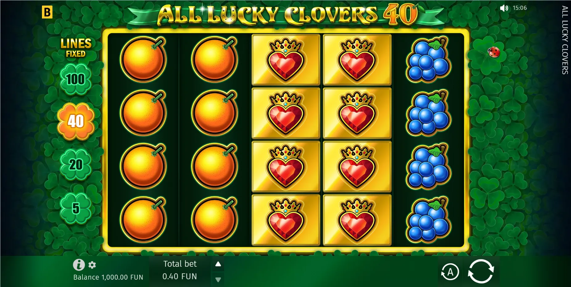 All Lucky Clovers Bgaming Logo
