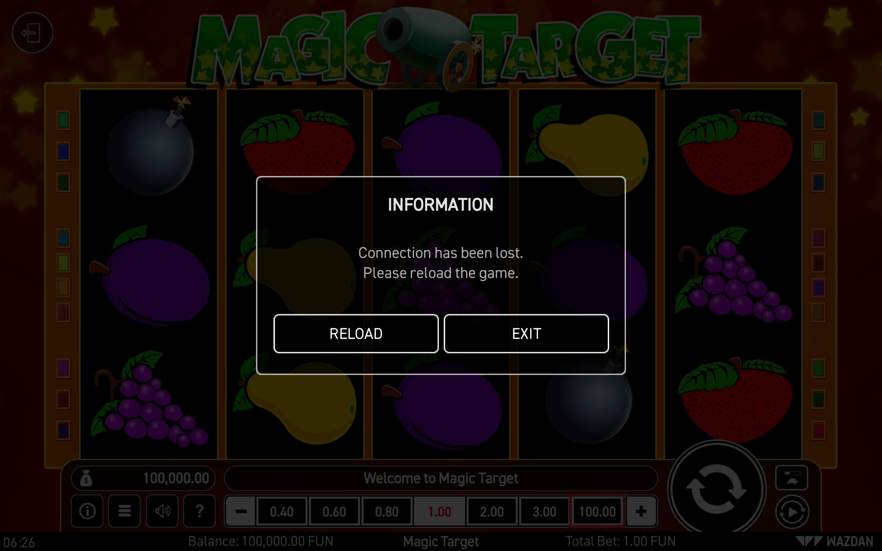 Magic Target - Wazdan