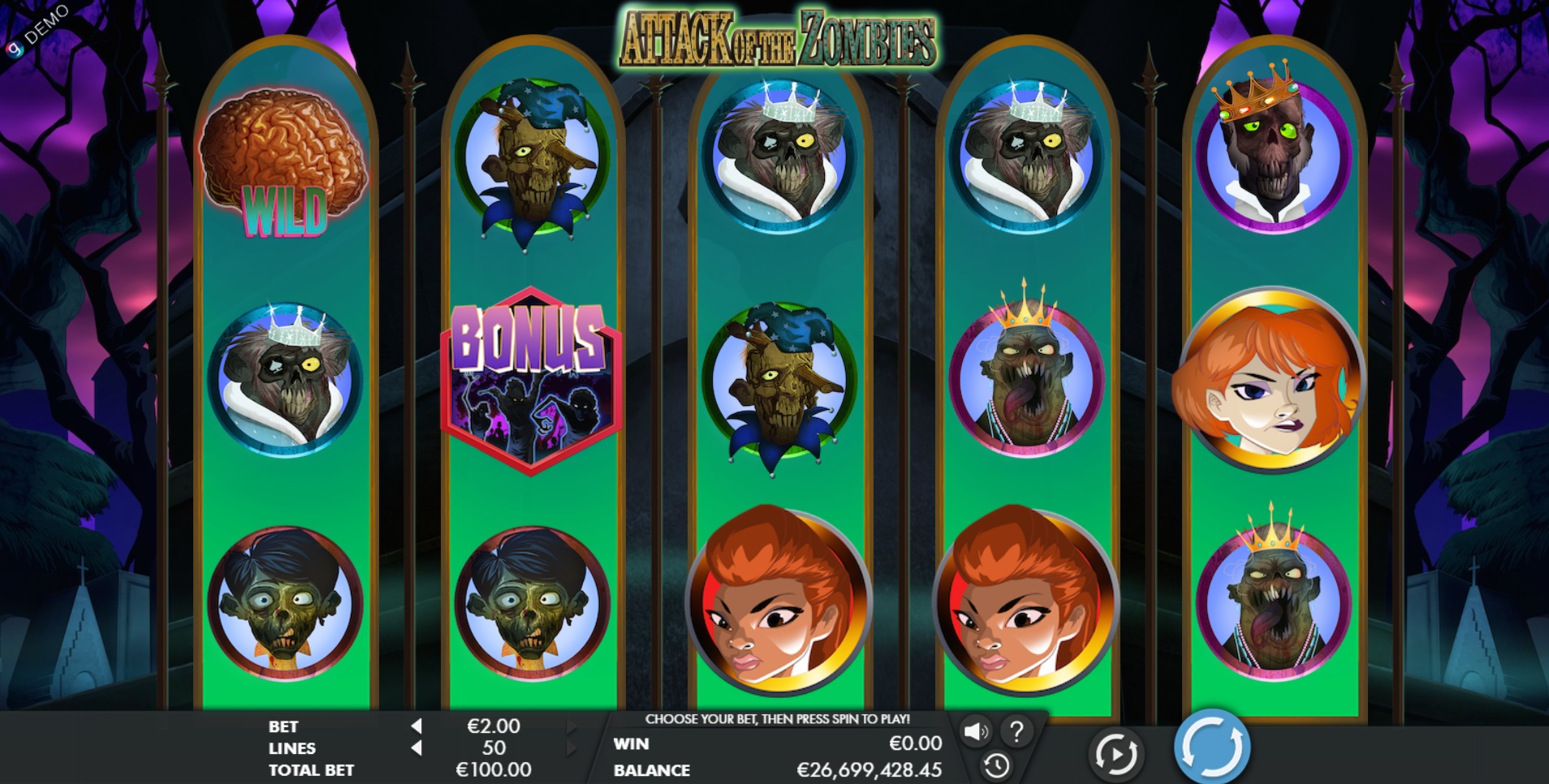 Attack of the Zombies - Genesis Gaming