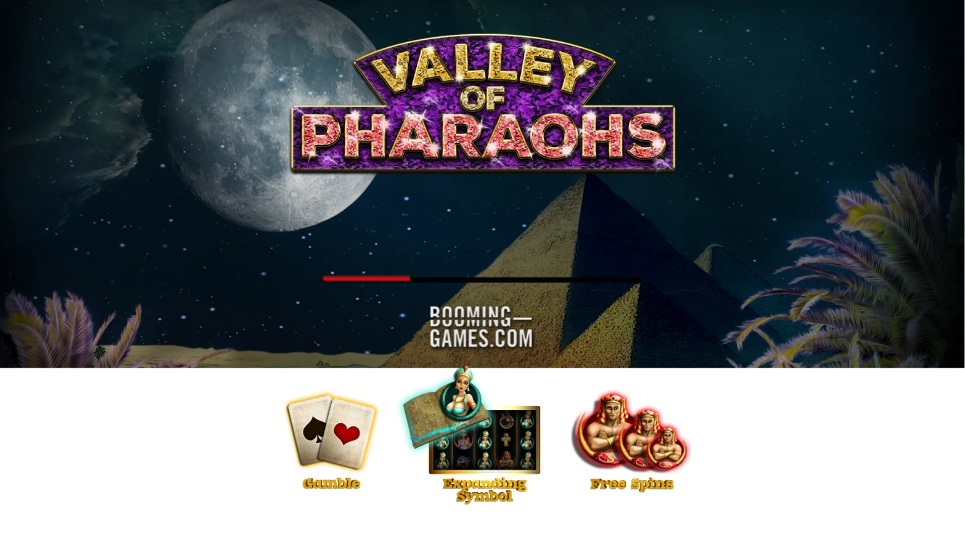 Valley of Pharaohs - Booming Games
