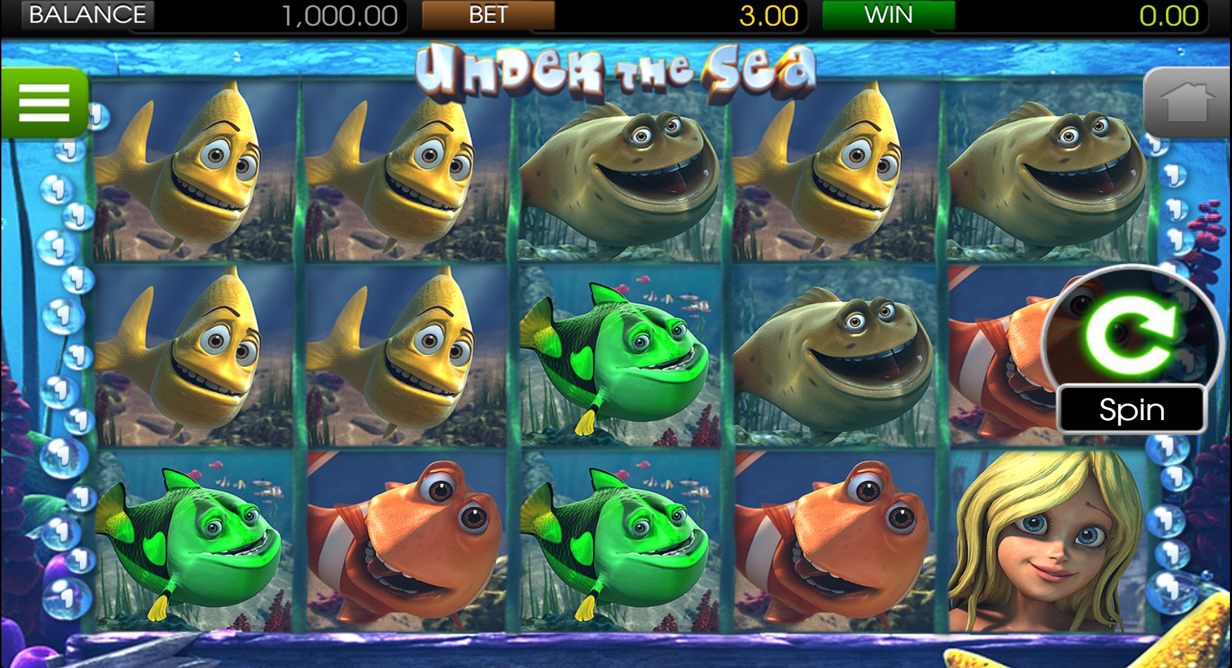 Under The Sea - Betsoft
