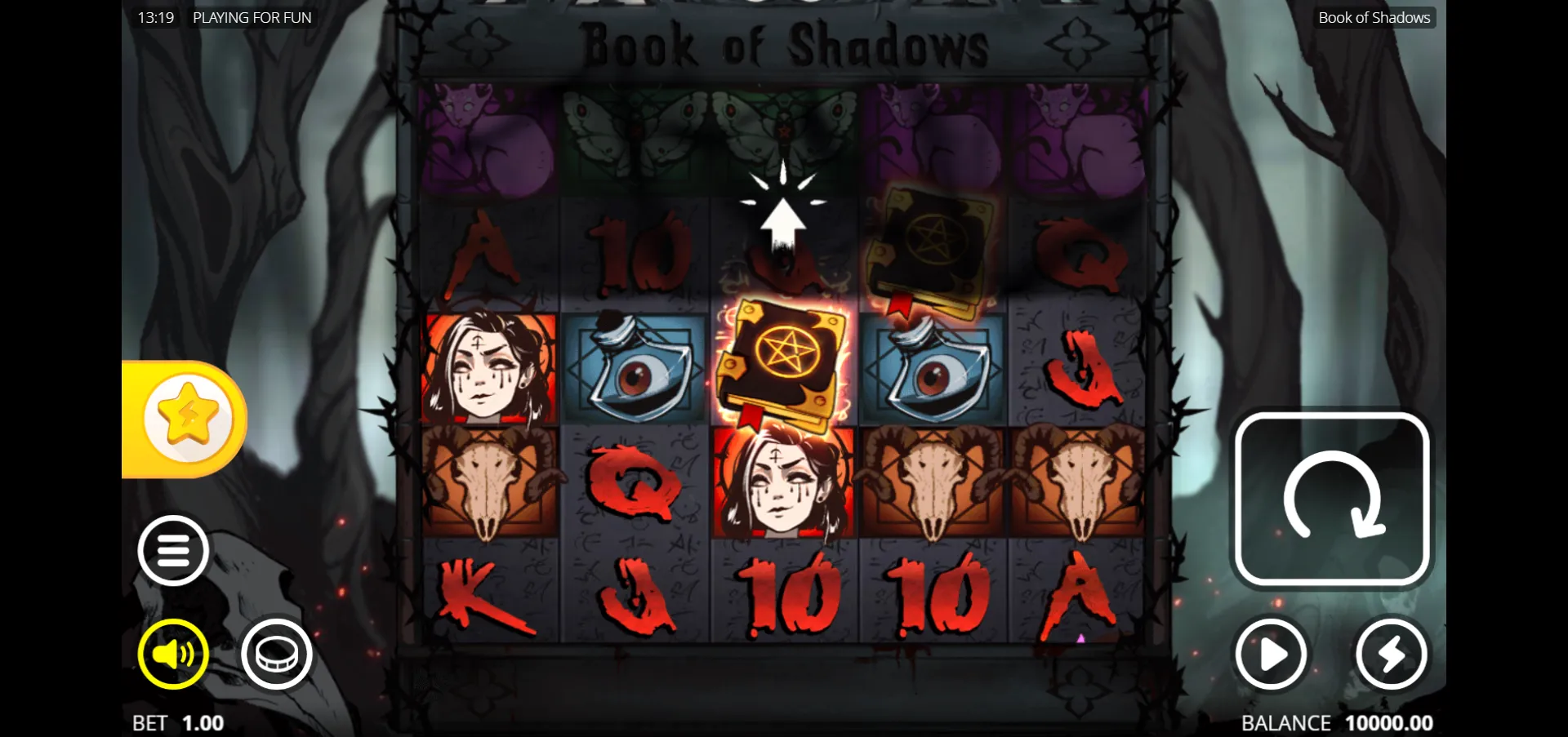 Book Of Shadows Nolimit City Logo