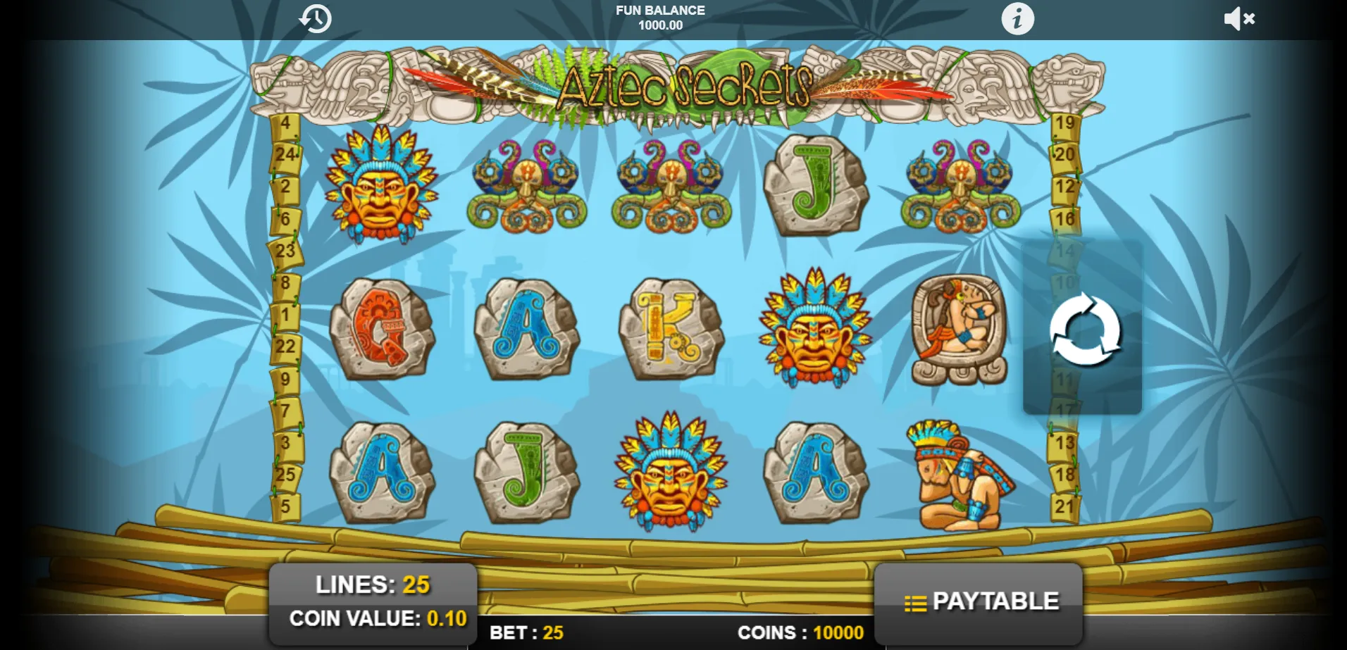 Aztec Secrets 1X2Gaming Logo