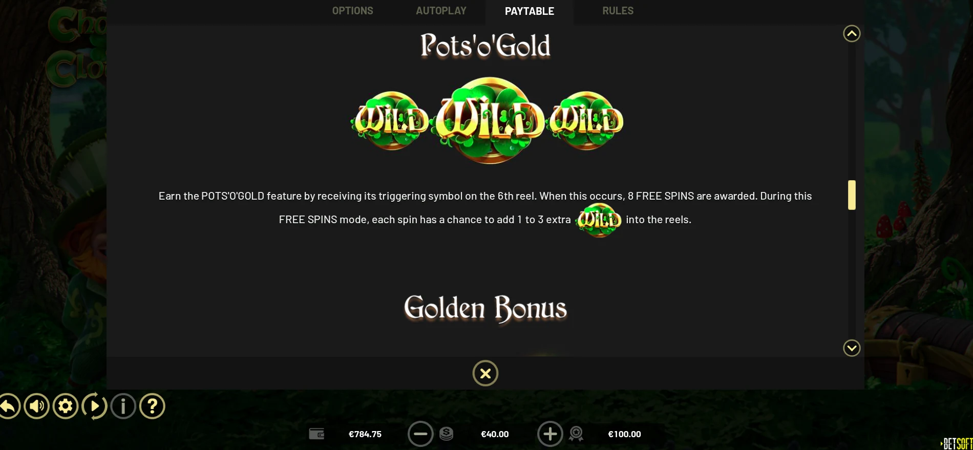 Charms And Clovers - BetSoft