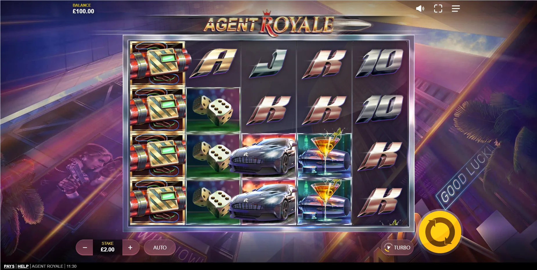 Agent Royale Red Tiger Gaming Logo