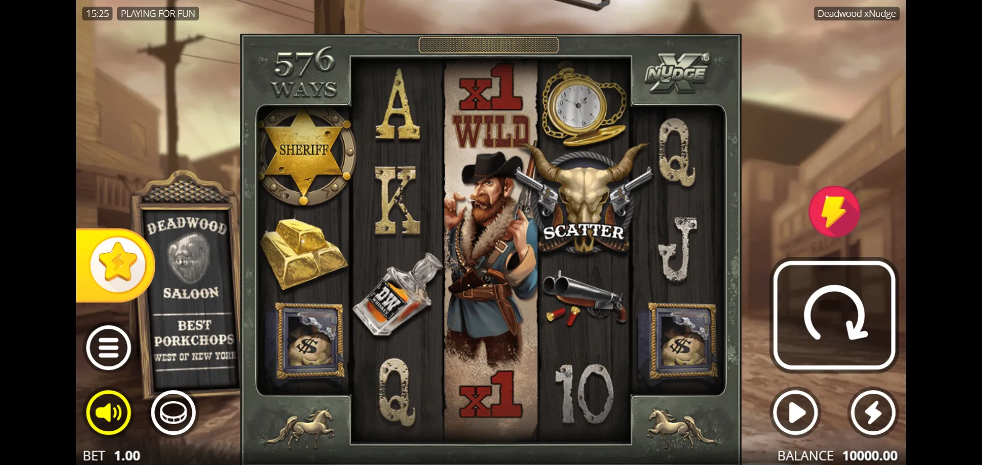 Deadwood Xnudge Nolimit City Logo