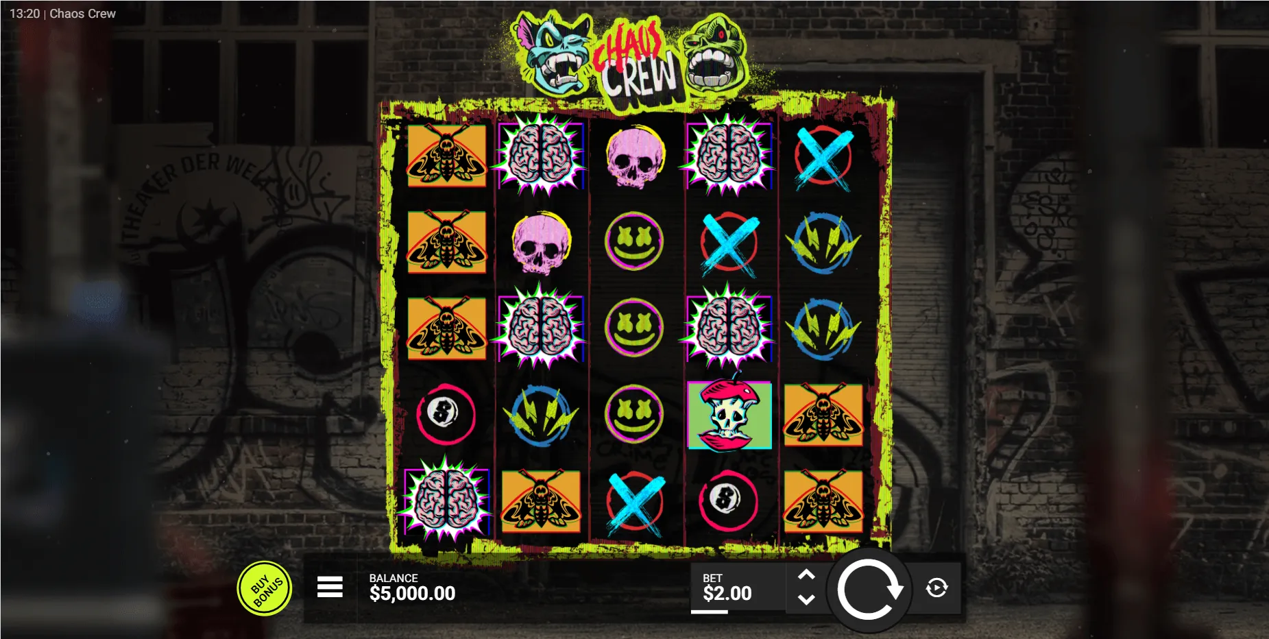Chaos Crew Hacksaw Gaming Logo