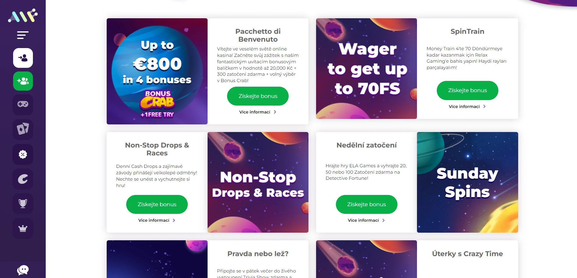 Alf Casino Screenshot
