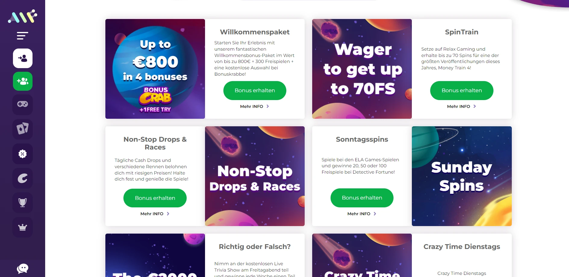 Alf Casino Screenshot