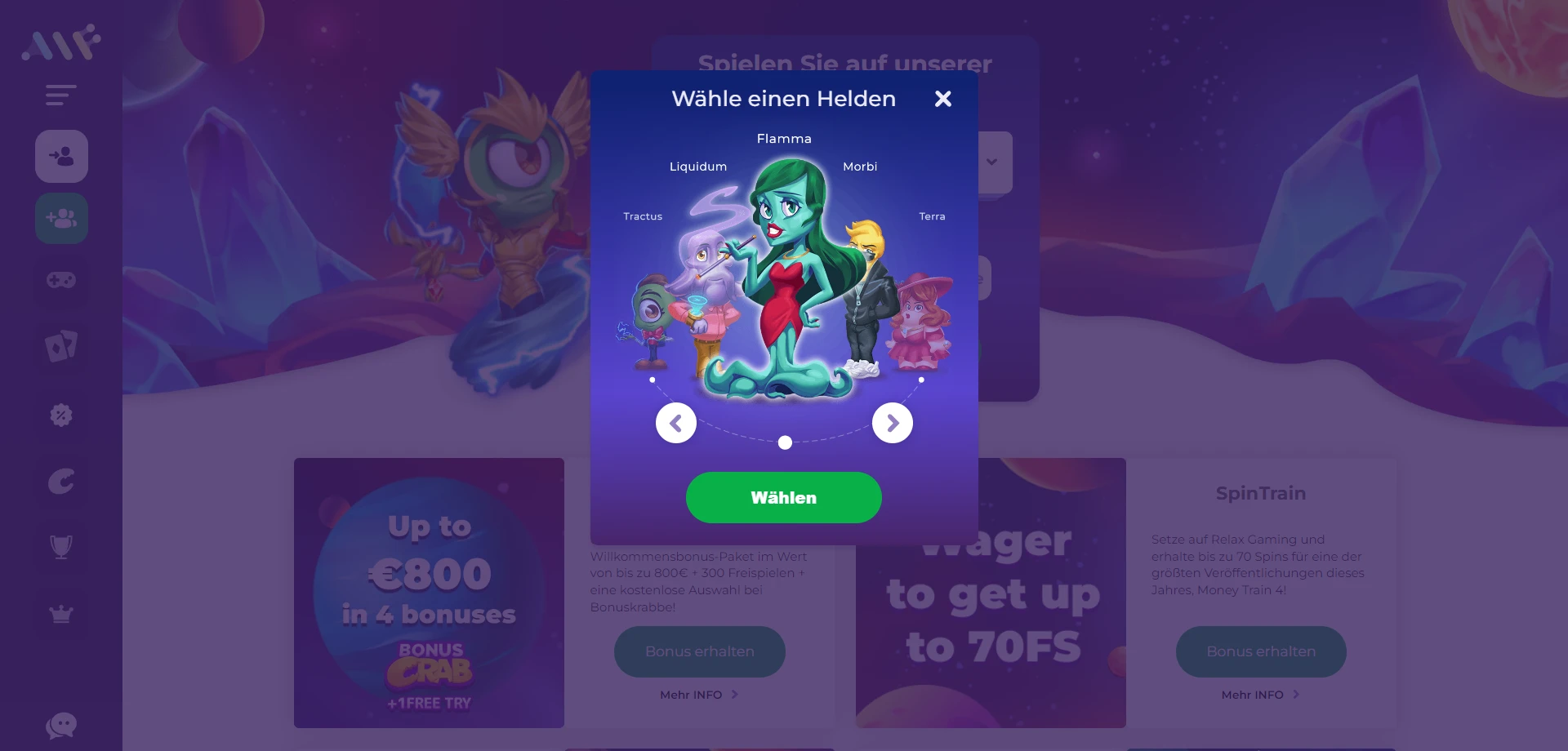 Alf Casino Screenshot