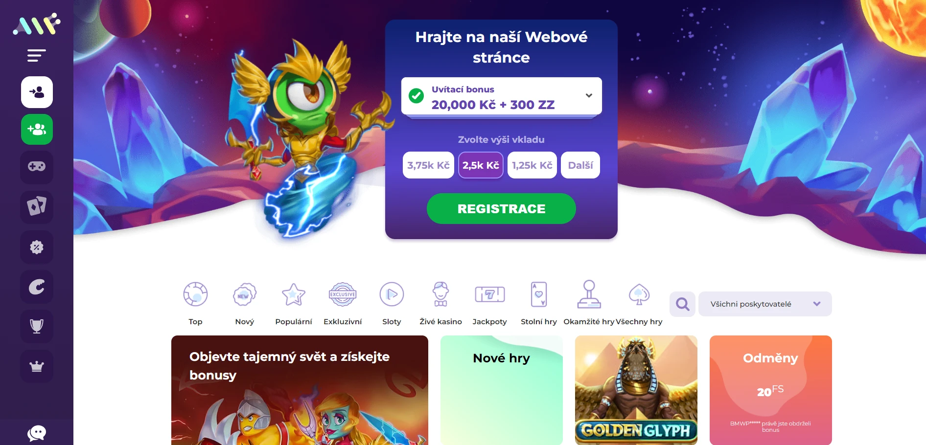 Alf Casino Screenshot