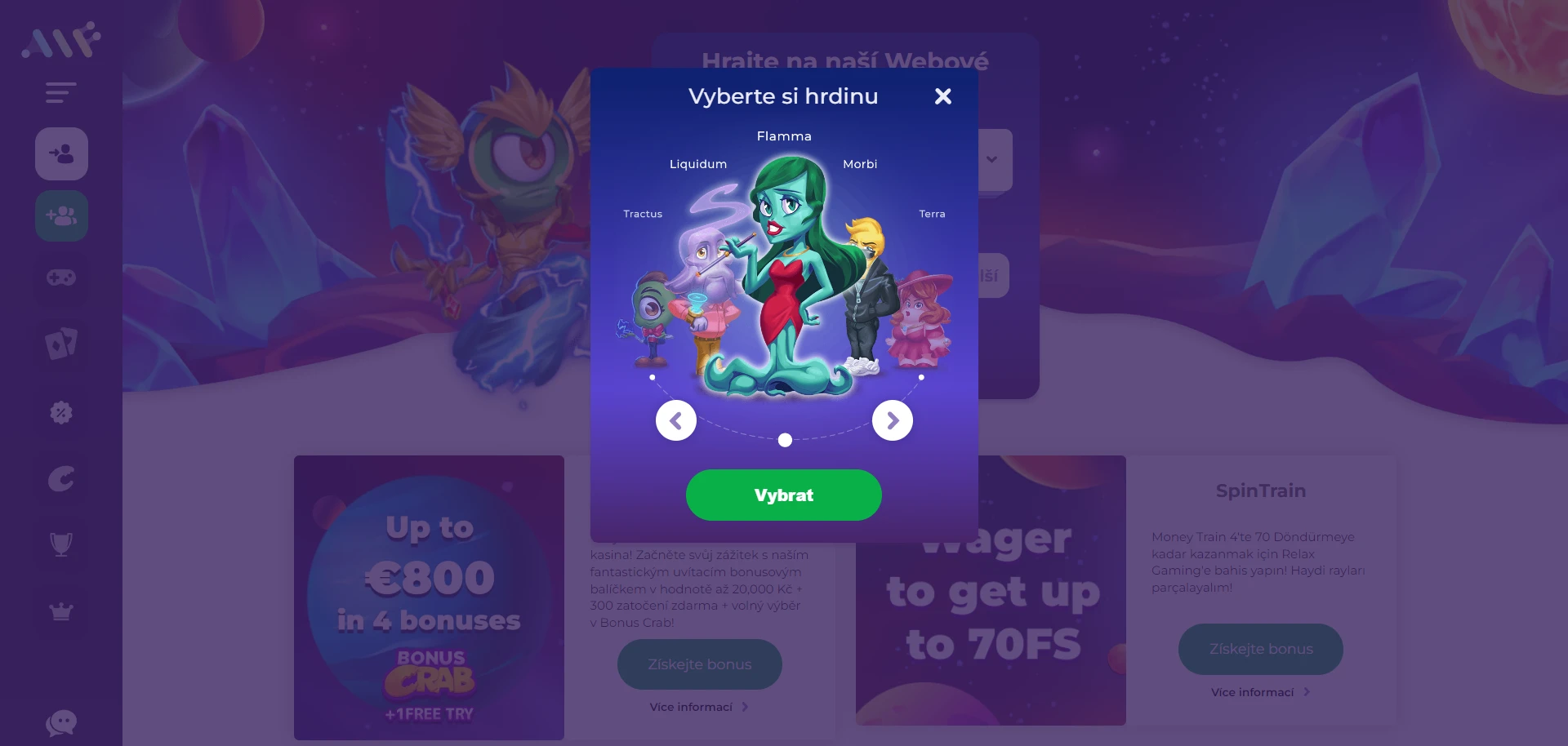 Alf Casino Screenshot