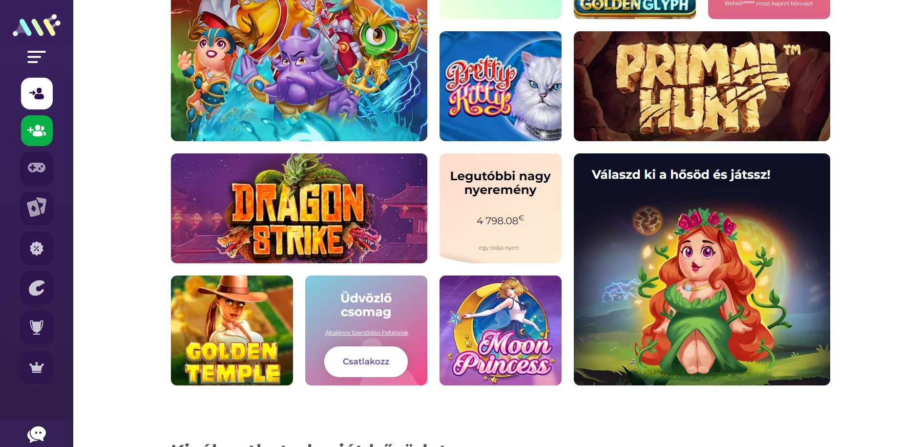 Alf Casino Screenshot