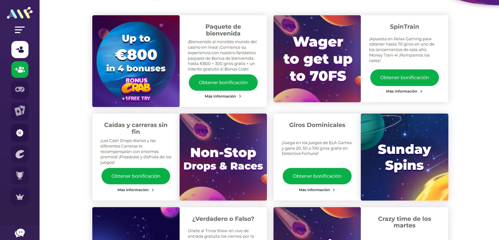 Alf Casino Screenshot