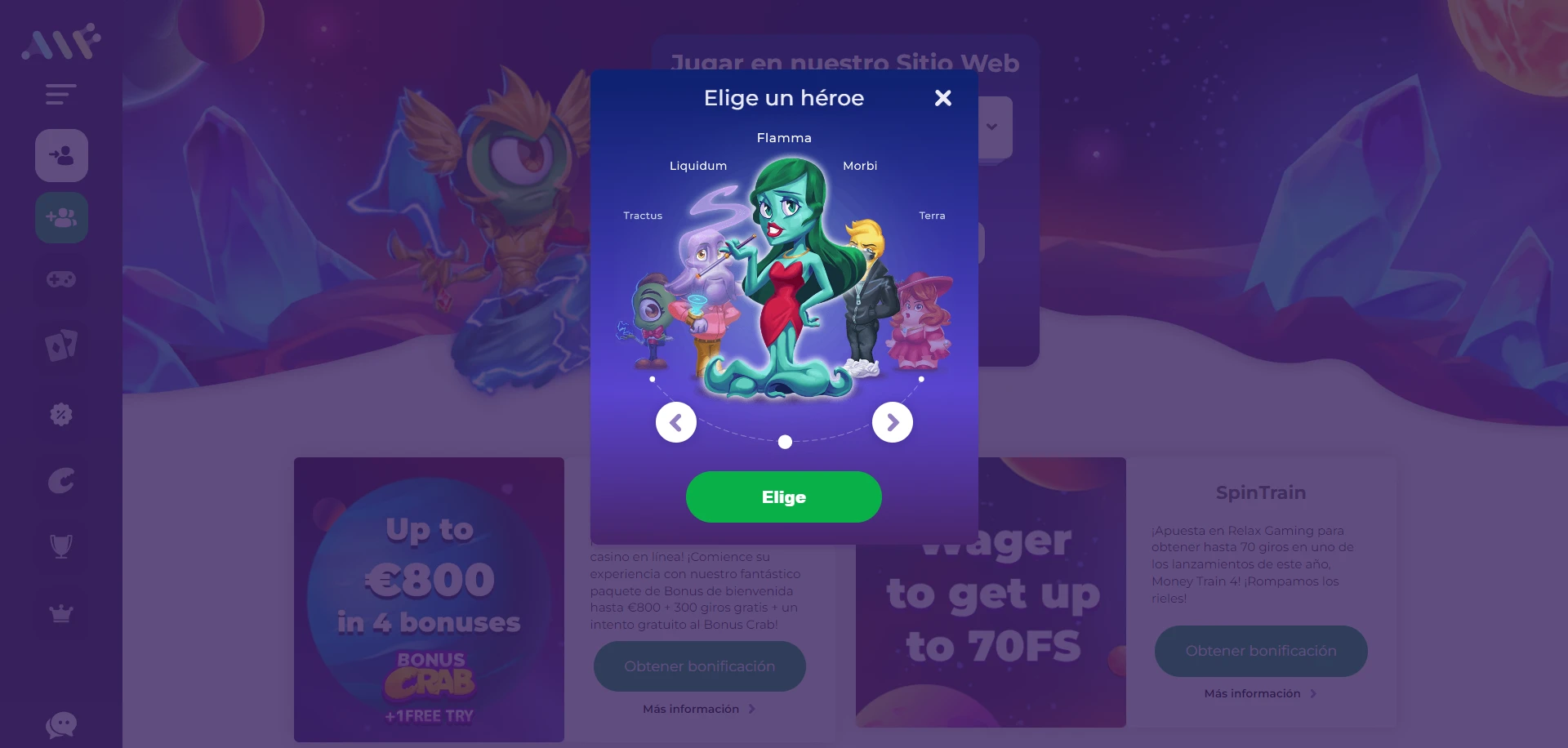 Alf Casino Screenshot
