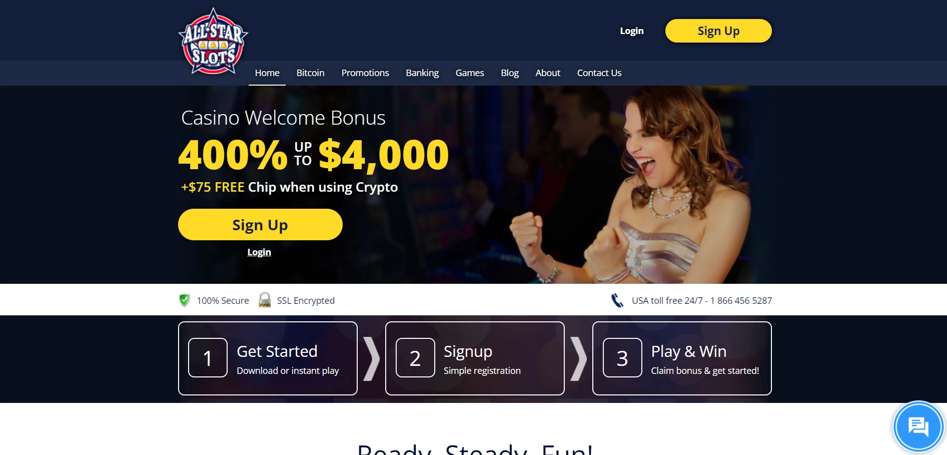 All Star Slots Screenshot