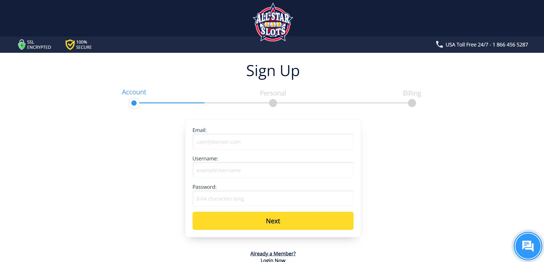 All Star Slots Screenshot