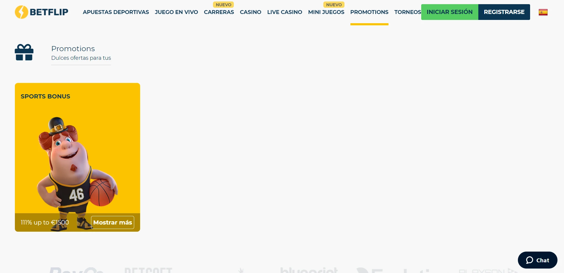 Betflip Casino Screenshot