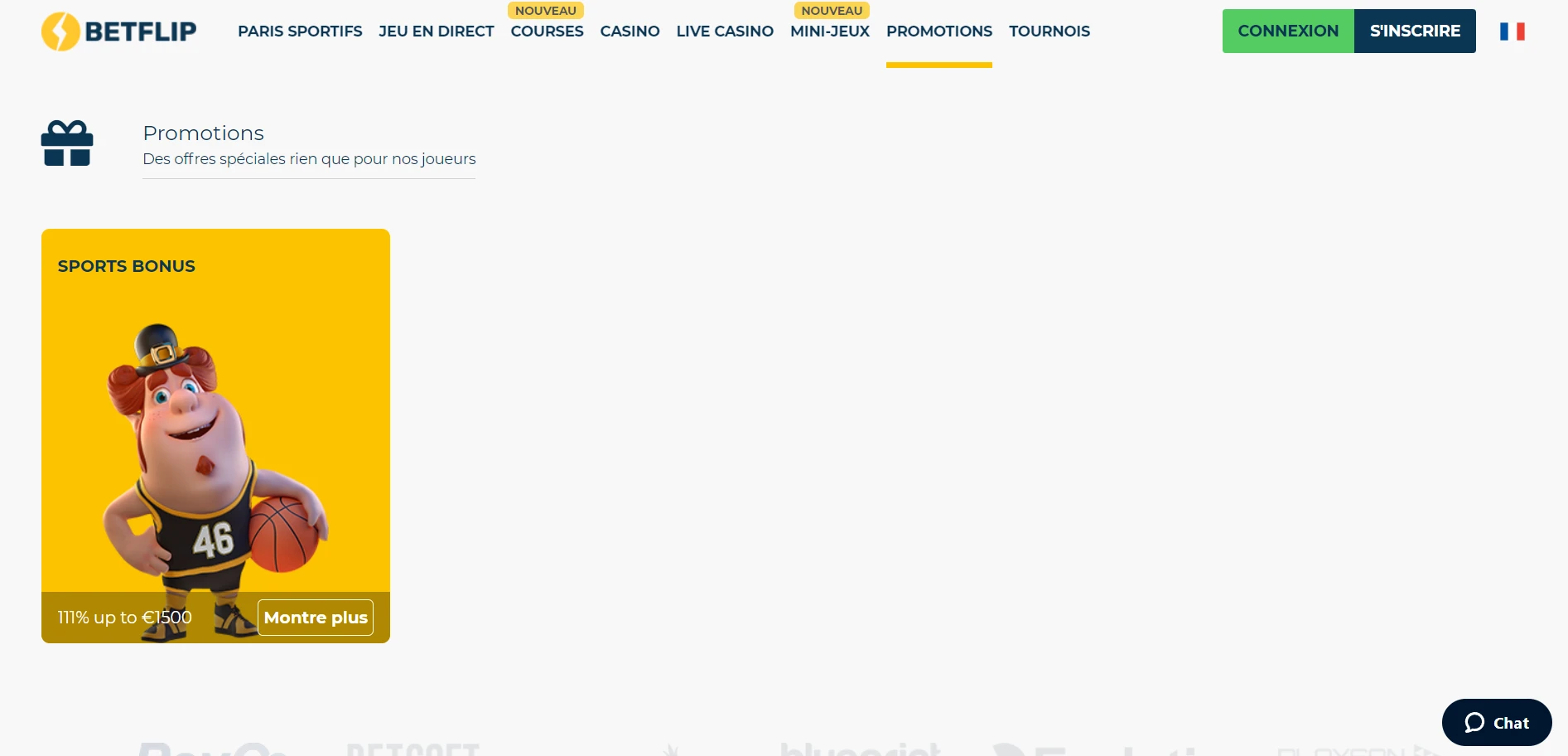 Betflip Casino Screenshot
