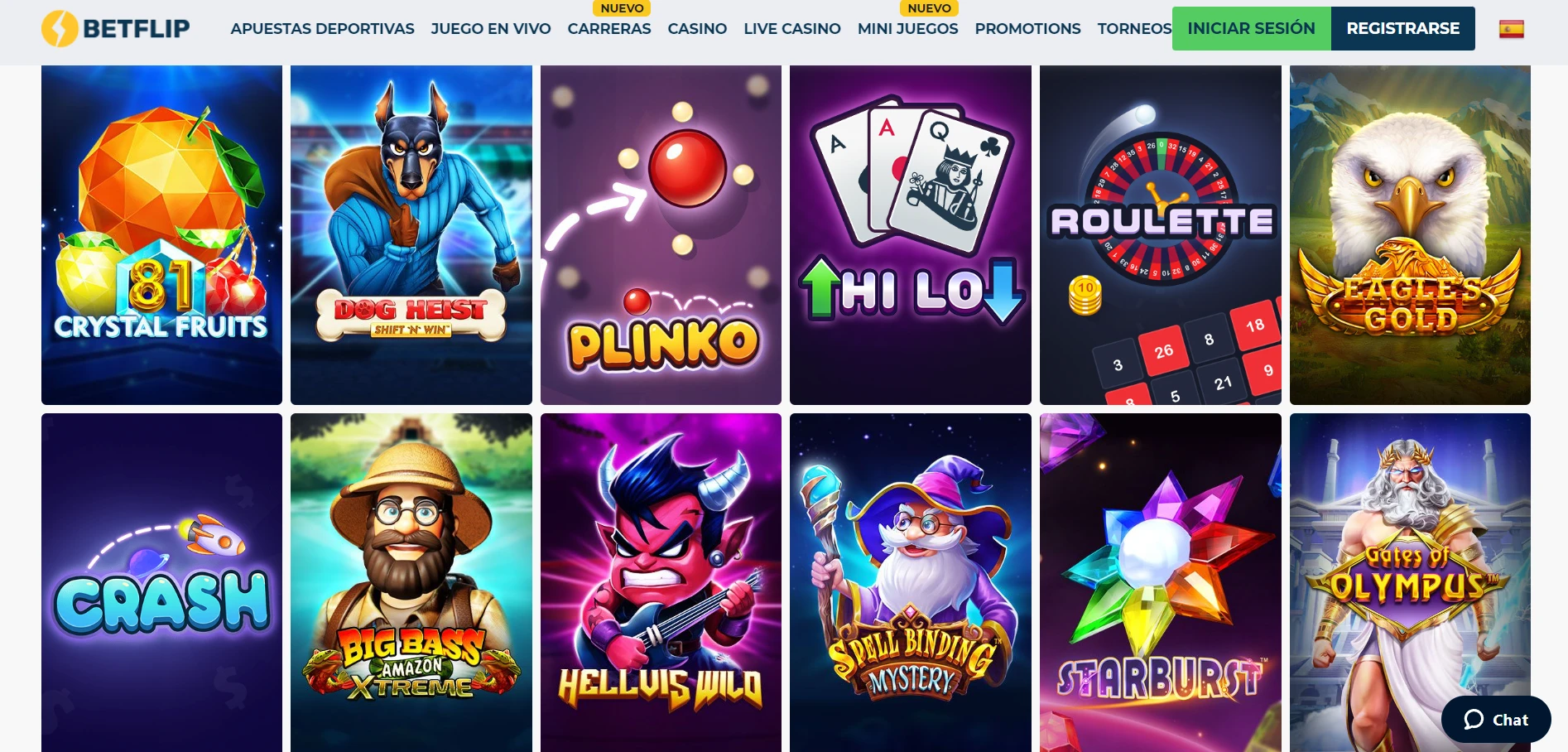 Betflip Casino Screenshot