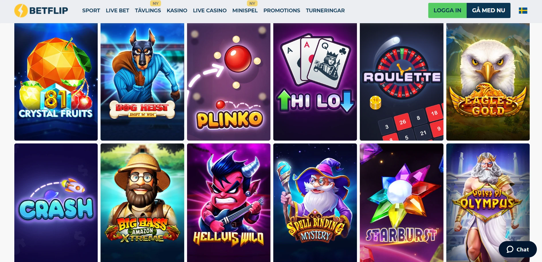Betflip Casino Screenshot