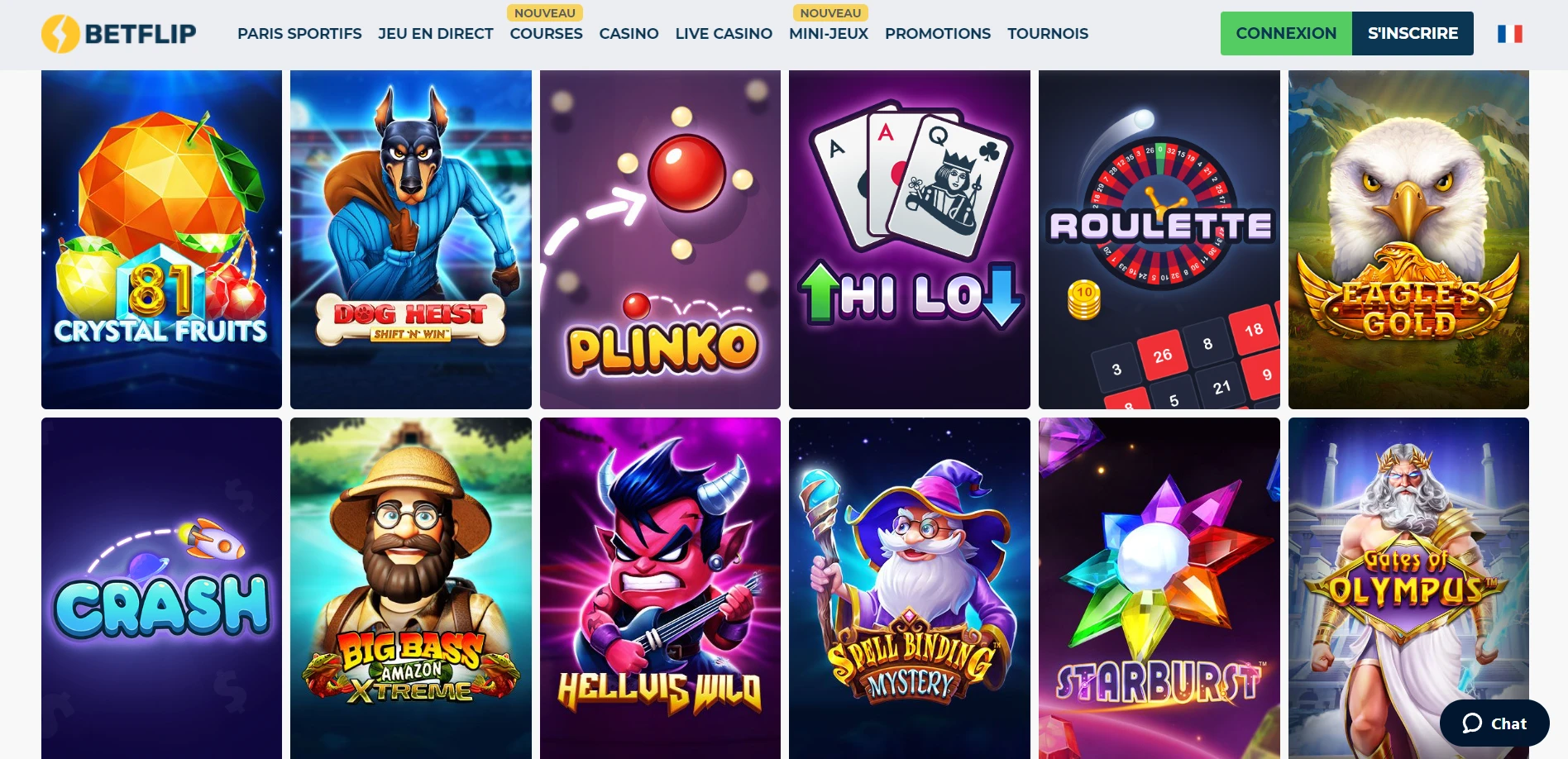 Betflip Casino Screenshot
