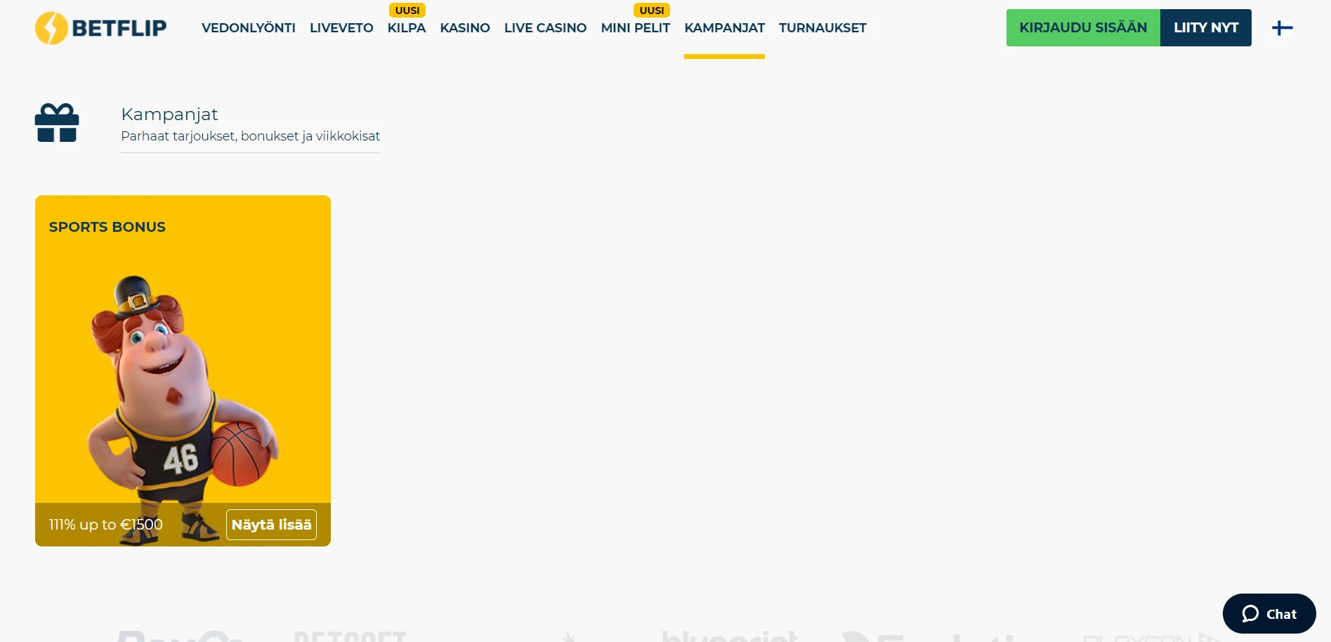 Betflip Casino Screenshot