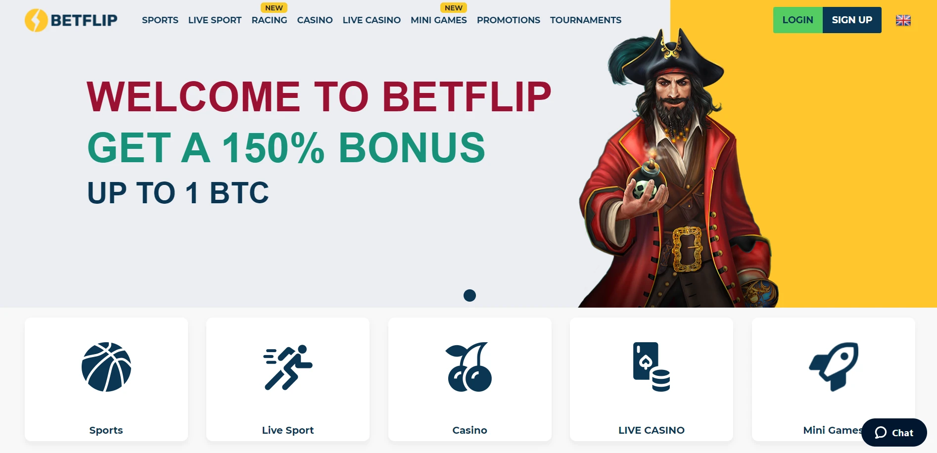 Betflip Casino Screenshot
