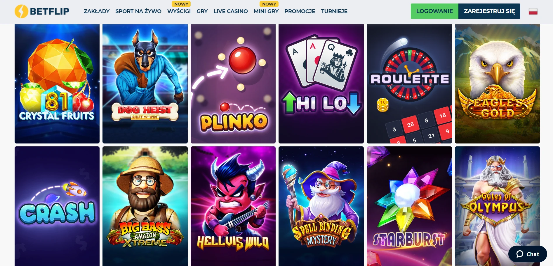 Betflip Casino Screenshot