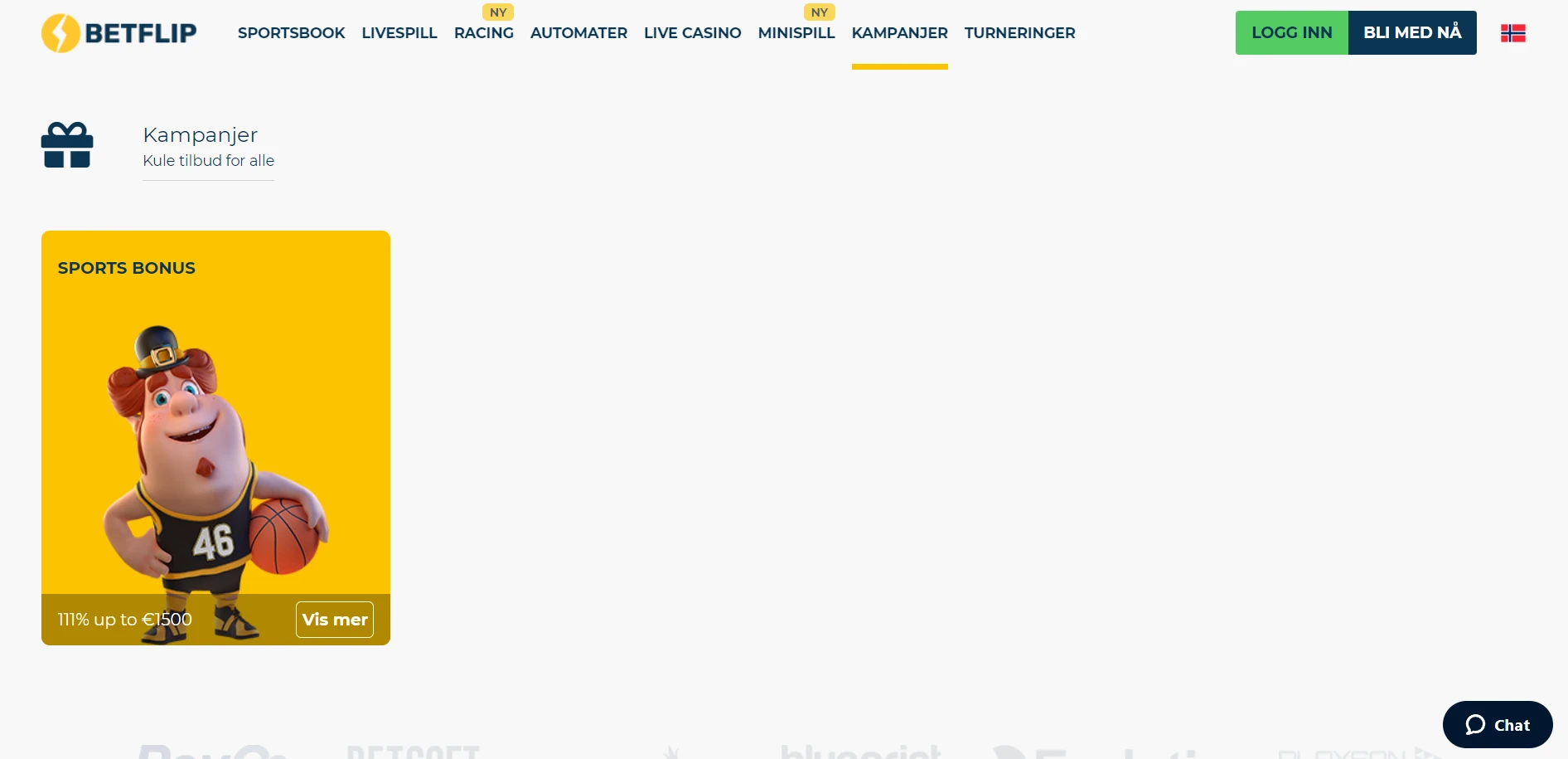 Betflip Casino Screenshot