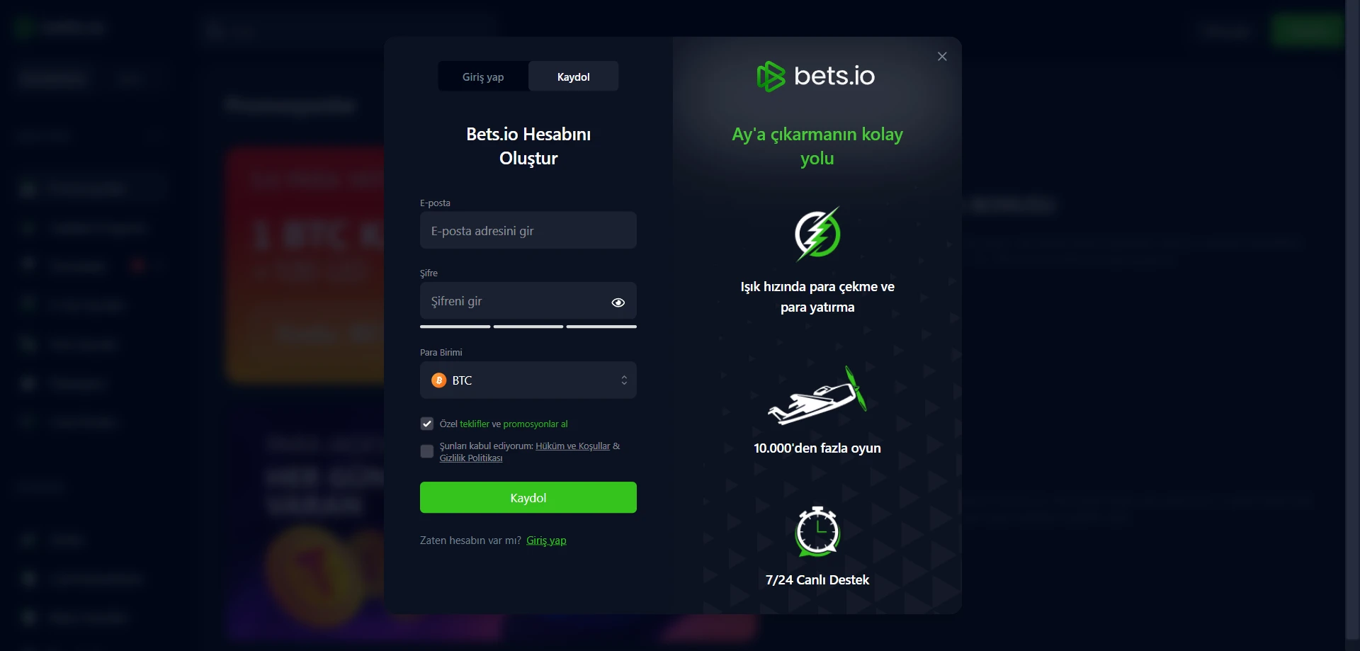 Bets.io Casino