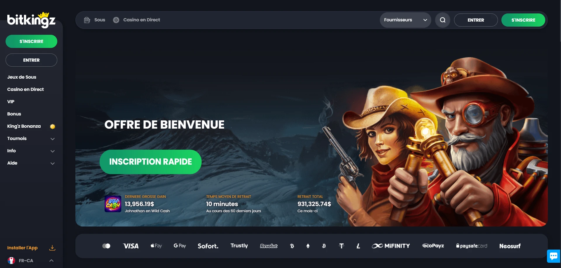 BitKingz Casino Screenshot